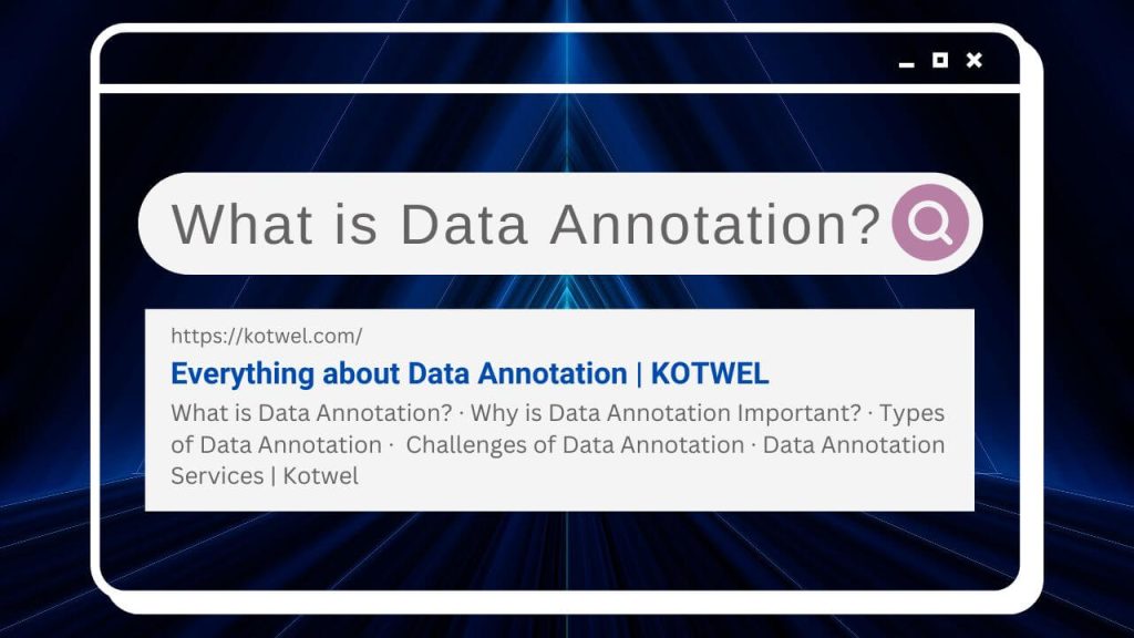 what is data annotation